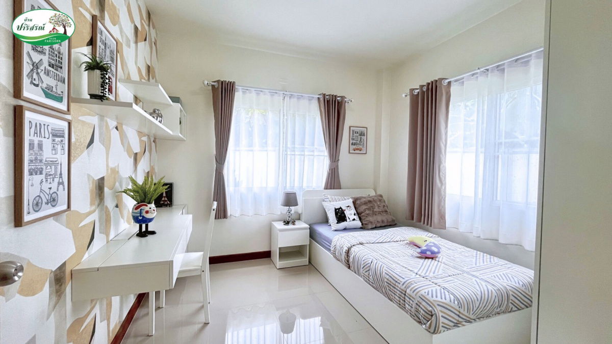 picture House for sale with furniture, 1 baht of gold given away - 33/44