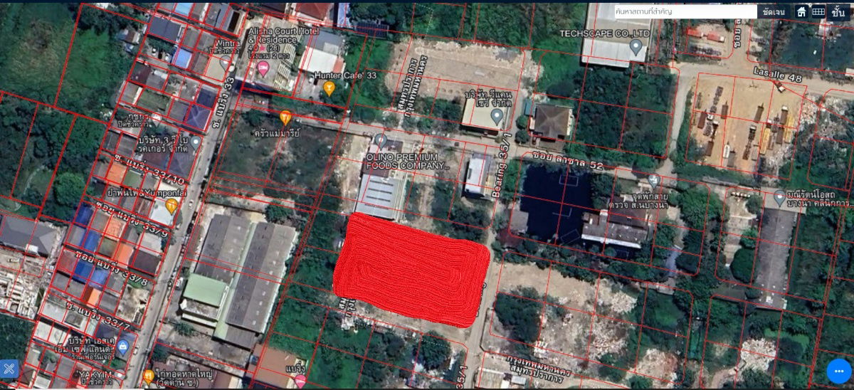 รูป ที่ดิน สร้างสร้างอพาร์ตเม้นท์ สร้างOffice ถนนแบริ่ง-ลาซาล เนื้อที่ 642 ตรว. วาละ 55,000 บาท พระโขนง กรุงเทพฯ - รูปที่ 7/10