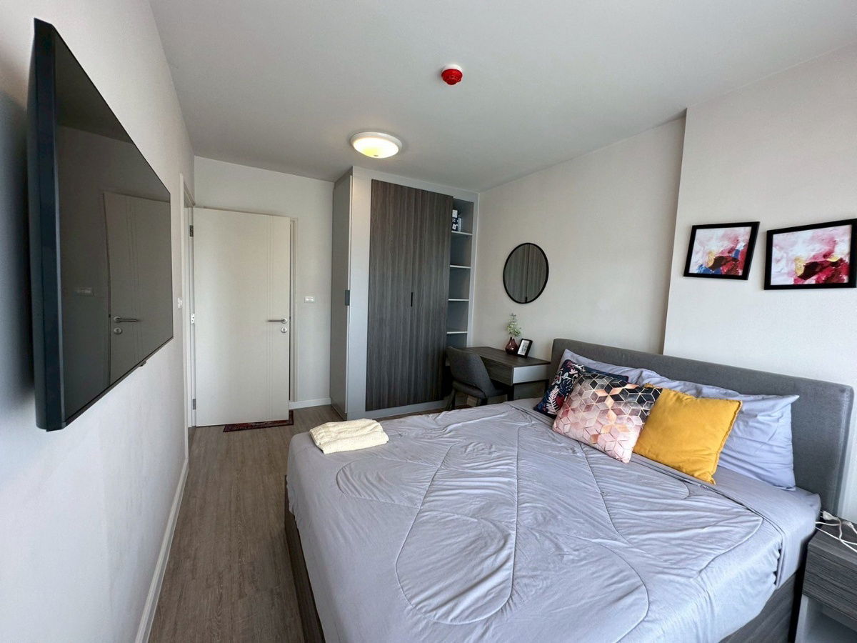 รูป D Condo Rin ให้เช่า 12,000 บาท/เดือน 🛏️ #ติดเซ็นทรัลเฟสฯ ว่างพร้อมอยู่  - รูปที่ 5/8