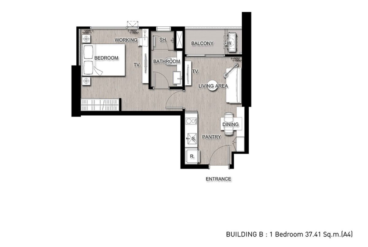 รูป [ เช่า | RENT ]  ⚡🌈BL40113 เดอะ เซนต์ เรสสิเด้นเซส ( The Saint Residences ) ⚡🌈 LINE : @theagentpro (มี @ นำหน้าด้วยครับ)  - รูปที่ 5/11