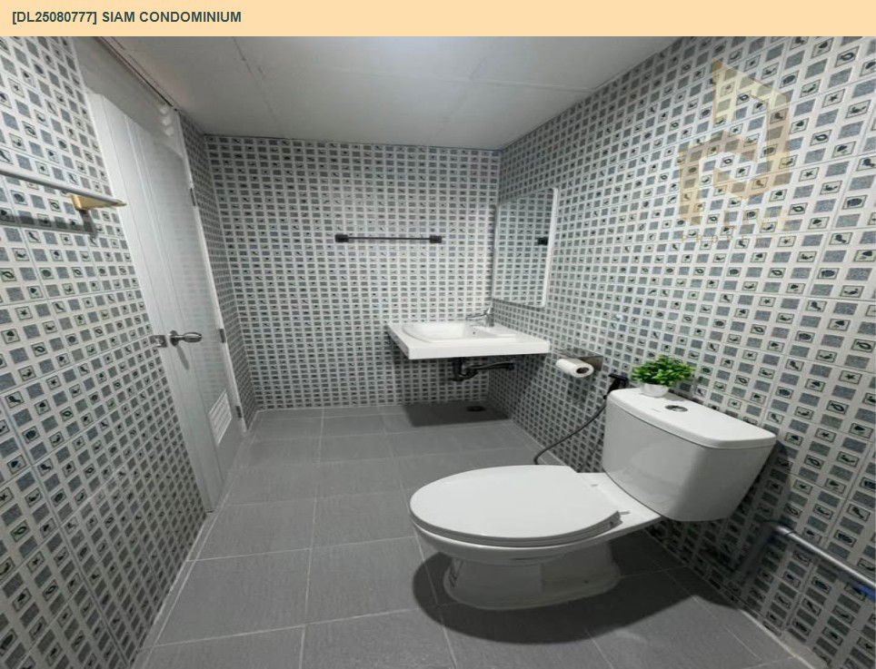 รูป DL25080777 ให้เช่าคอนโด สยาม คอนโดมิเนียม (Siam Condominium) ใกล้ - พร้อมเข้าอยู่ โทรด่วน 0638692663 LineID @534wlwof - รูปที่ 9/10