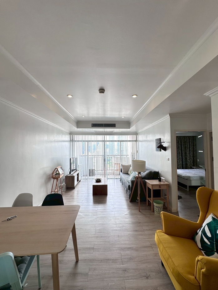 picture Condo for rent: (inner Bangkok view), 57 sq m, 1 bedroom, 1 bathroom, near MRT - 27/32