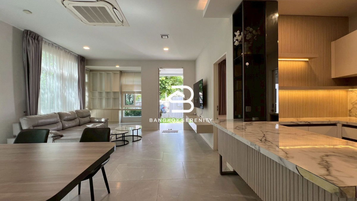 รูป เช่าบ้านพร้อมเฟอร์ มัณฑนา บางนา วงแหวน - รูปที่ 24/25