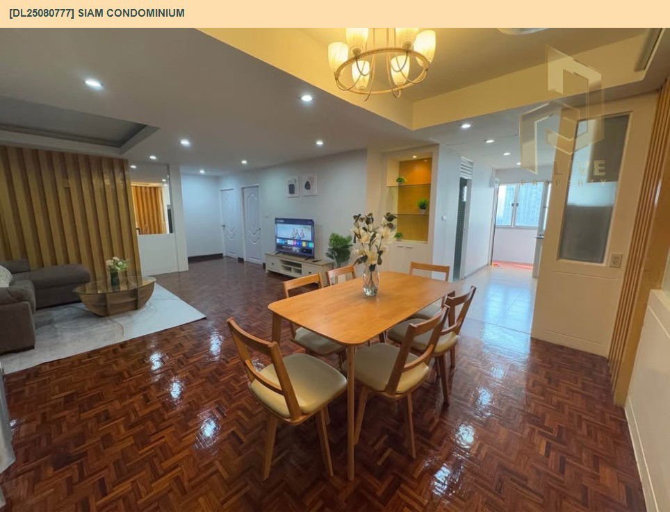 รูป DL25080777 ให้เช่าคอนโด สยาม คอนโดมิเนียม (Siam Condominium) ใกล้ - พร้อมเข้าอยู่ โทรด่วน 0638692663 LineID @534wlwof - รูปที่ 4/10
