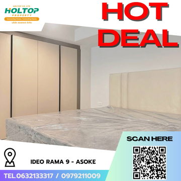 #R5925  🎉 250868 Condo for rent  IDEO Rama 9 - Asoke