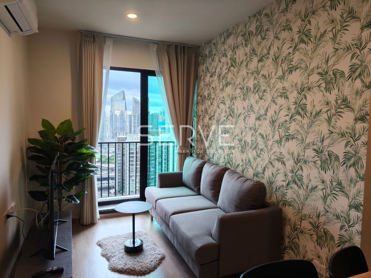 picture 2 Beds 2 Baths Nice Room  Fully furnished New Condo Good Location Close to MRT Phra Ram 9  220 m.  @ NUE District R9  - 2/5