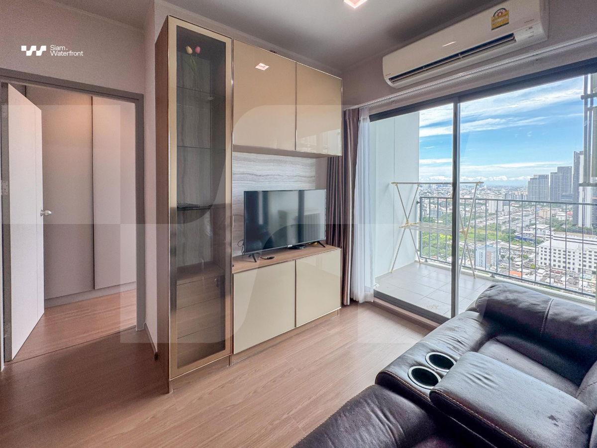 รูป 🔥ให้เช่า ห้องพร้อมอยู่🔥IDEO Sukhumvit 93 2ห้องนอน/2ห้องน้ำ 53sqm ชั้น36 ตกแต่งสวยพร้อมอยู่ Fully Furnished ใกล้ BTS บางจาก - รูปที่ 4/37