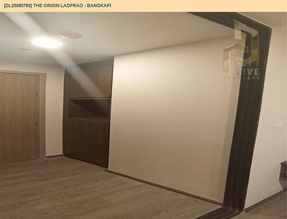 picture DL25080780 Condo for rent, THE ORIGIN LADPRAO - BANGKAPI near -, ready to move in, call urgently 0656133286 LineID @534wlwof - 6/11