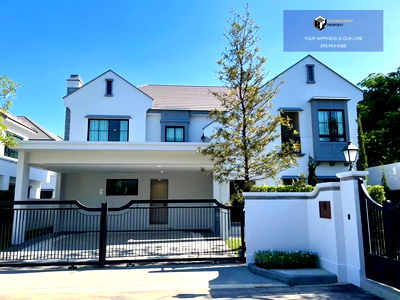 เช่าบ้านเดี่ยว กรุงเทพมหานคร : Nantawan Rama9-New Krungthepkreetha | บ้านเดี่ยว 2 ชั้น สไตล์ French Eclectic #2025082511492