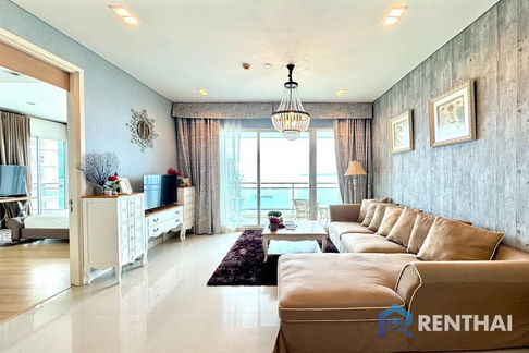 ขายคอนโด  Reflection Jomtien คอนโดหรู ติดหาดจอมเทียน 2 ห้องนอน 103 ตร.ม. วิวทะเลบนชั้น 40 วิวสวยมาก
