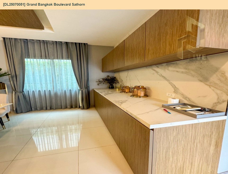 รูป DL25070051  ให้เช่าบ้านเดี่ยว แกรนด์ บางกอก บูเลอวาร์ด สาทร (Grand Bangkok Boulevard Sathorn) พร้อมเข้าอยู่  โทรด่วน 0638692663 LineID@655ebbvc - รูปที่ 12/14