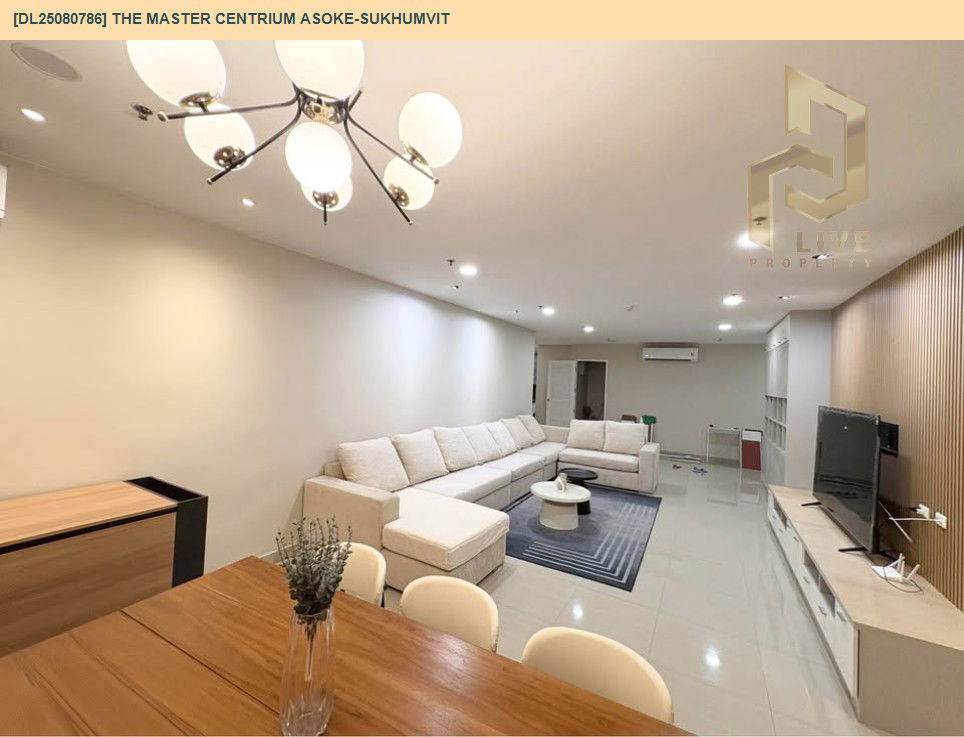 picture DL25080786 Condo for rent, The Master Centrium Asoke-Sukhumvit near BTS Asok, ready to move in, call urgently 0656133286 LineID @655ebbvc - 2/13