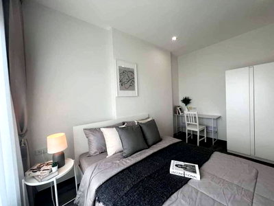 Condos for rent : 🥳[Rent-RAR2508-2153] Rich Park @ Triple Station. Fl.37*Washing machine *Near ARL Hua mak💚Line id: @thefirstagent**