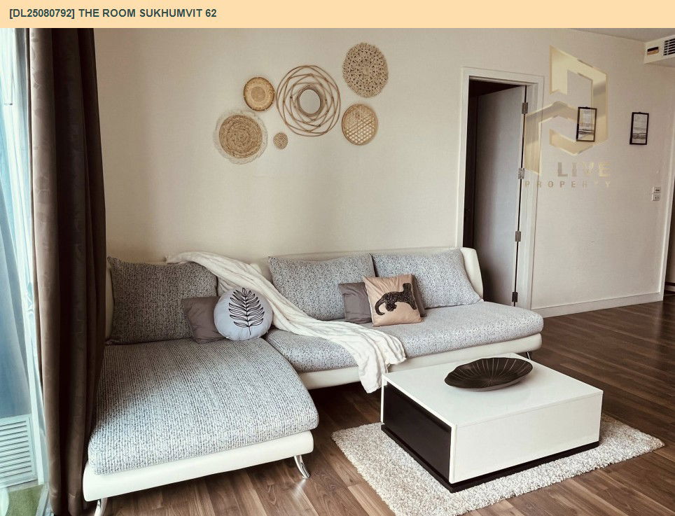 picture DL25080792 Condo for rent, The Room Sukhumvit 62 near BTS Punnawithi, ready to move in, call urgently 0656133286 LineID @534wlwof - 2/7