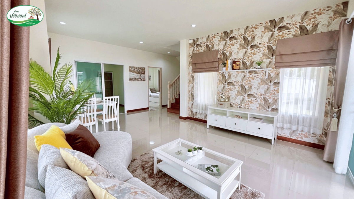 picture House for sale with furniture, 1 baht of gold given away - 41/44