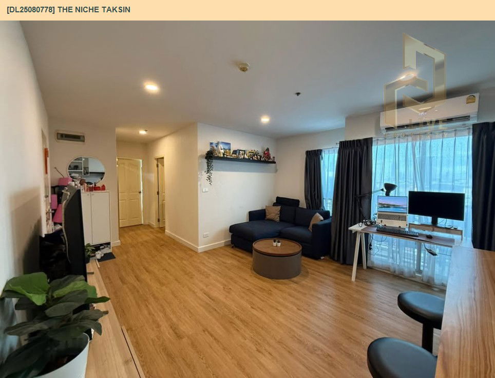 picture DL25080778 Condo for rent, The Niche Taksin near BTS Wongwian Yai, ready to move in, call urgently 0656133286 LineID @655ebbvc - 4/11