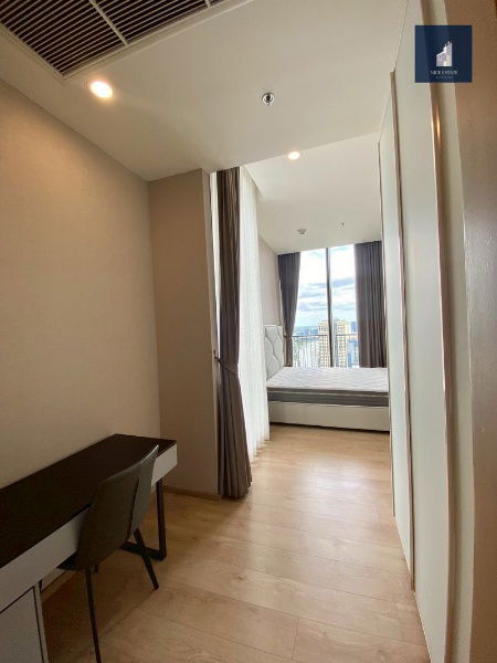 รูป Noble BE19 BTS Asoke 1Bed 1Bath Corner unit with King Bed Take City View - รูปที่ 8/11