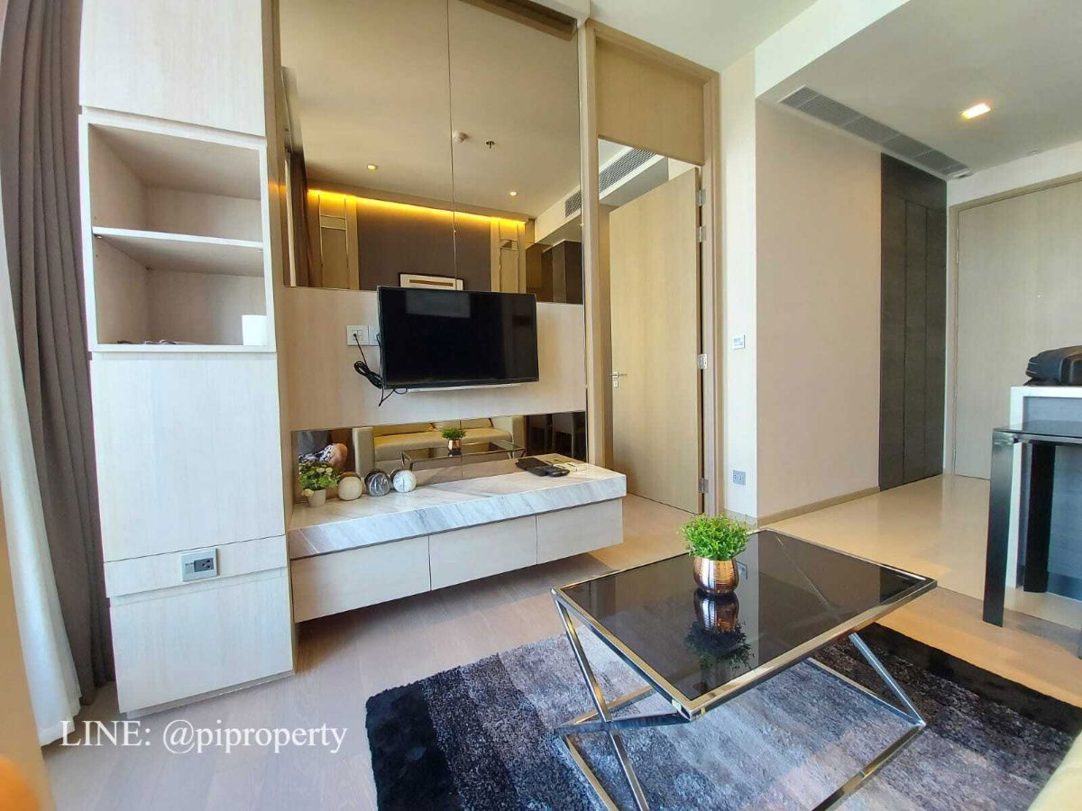 รูป ให้เช่าห้องชุด 1 ห้องนอนตกแต่งครบพร้อมเข้าอยู่ ในย่านเอสเซ่ อโศก ห้องพร้อมเข้าอยู่ ทำเลดีที่สุดในอโศก พร้อมระบบรถไฟฟ้า BTS และ MRT - รูปที่ 2/27