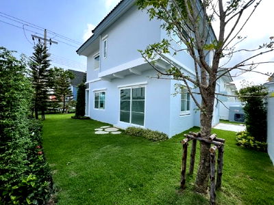 Houses for rent : Single house for rent in Srinakarin-Bangna area, Village Geo 2 Srinakarin-Bangna project