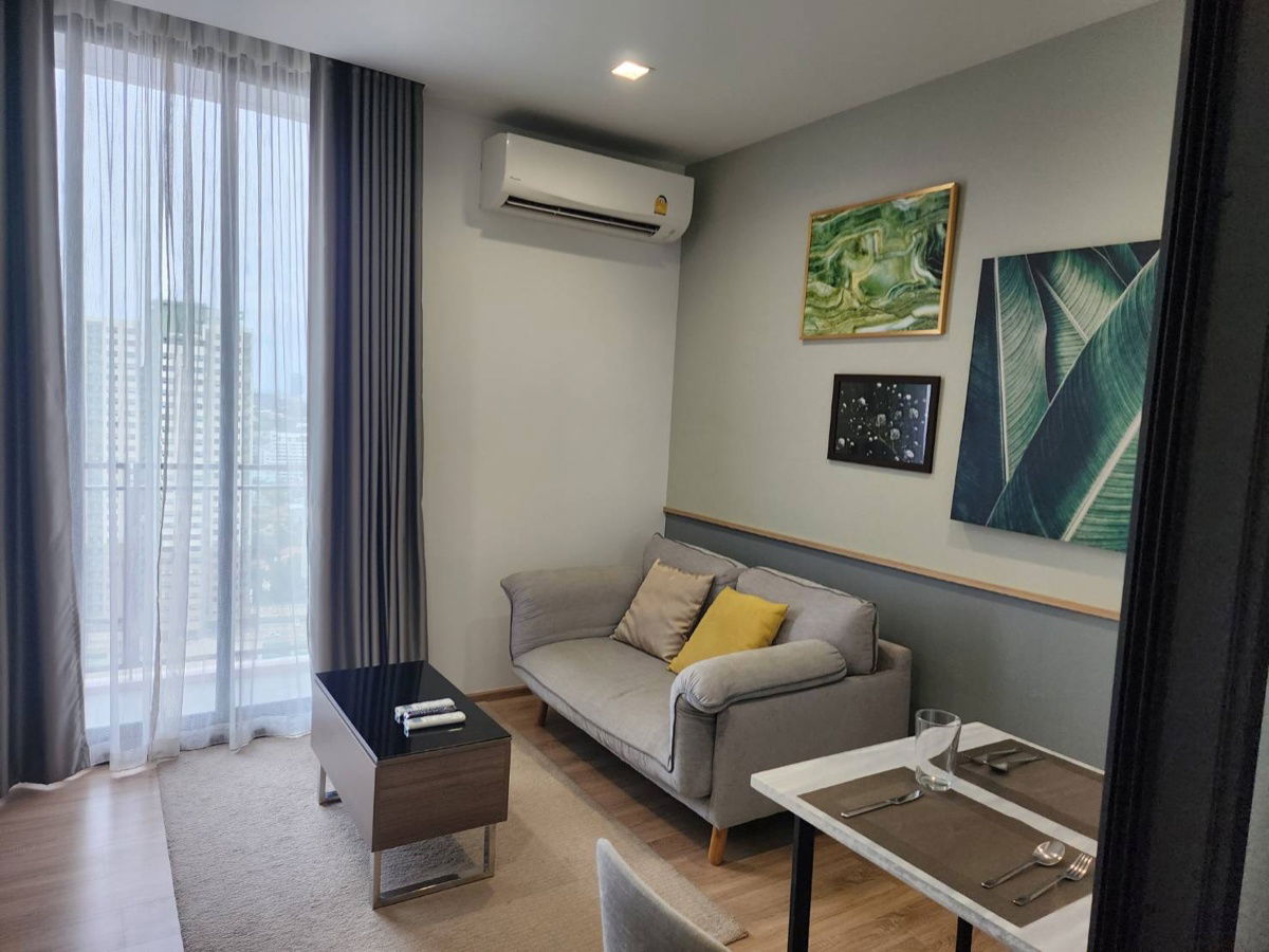 รูป ให้ เช่า ด่วน 1ห้องนอน size ใหญ่ 38 sq.m ห้องใหม่ The line พหล ประดิพัทธ์ (พร้อมอยู่) - รูปที่ 4/6
