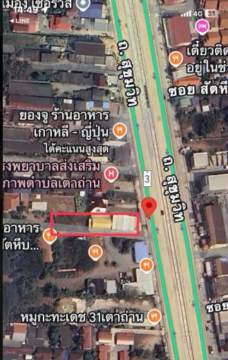 รูป ขายที่ดินสัตหีบ พร้อมสิ่งปลูกสร้าง ทำเลดี ติดถนนสุขุมวิท (ถนน 8 เลน) - รูปที่ 11/11