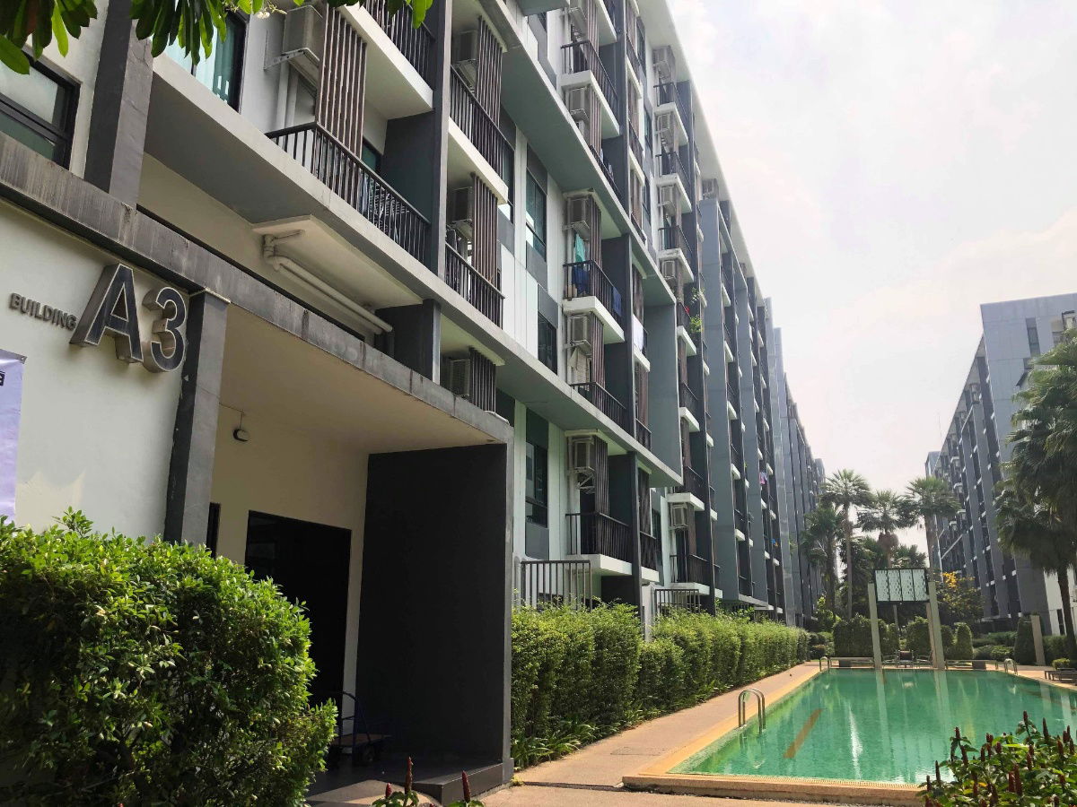 รูป ไอคอนโด สุขาภิบาล2 ห้องขนาด 31 ตร.ม.  ตึก A3 ชั้น 8   1 ห้องนอน  1 ห้องน้ำ  1 ห้องครัว  เฟอร์นิเจอร์ พร้อมเข้าอยู่ - รูปที่ 15/23