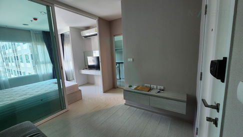 For rent, Aspire Erawan, 1 bedroom, 25th floor, Building B, near Big C Jumbo Samrong.