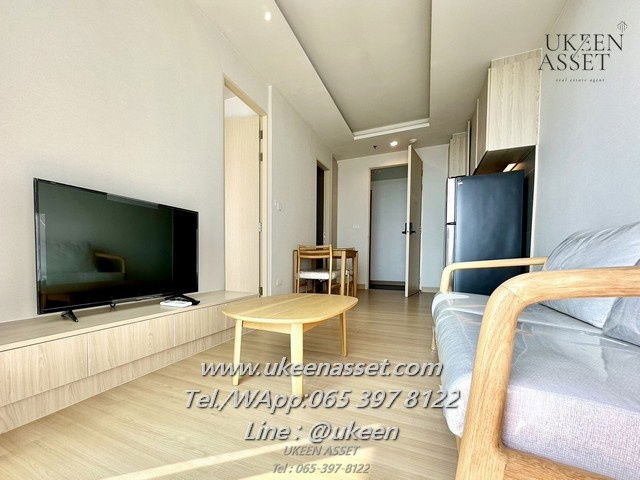 รูป UK01-086 ให้เช่าคอนโดสวยพร้อมอยู่ Yuu Condo ศรีราชา : 1 ห้องนอน 45 ตร.ม. วิวทะเลเต็มตา เฟอร์+เครื่องใช้ไฟฟ้าครบ | 20,000 บาท/เดือน - รูปที่ 3/25