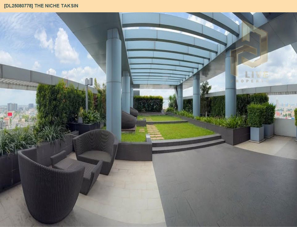 picture DL25080778 Condo for rent, The Niche Taksin near BTS Wongwian Yai, ready to move in, call urgently 0656133286 LineID @655ebbvc - 11/11