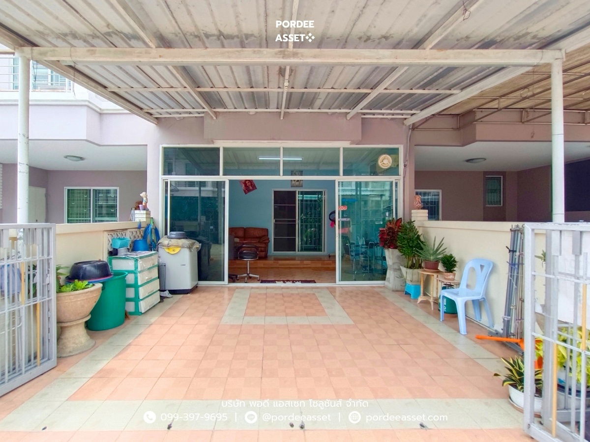รูป ทาวน์โฮม ไพร์มเพลส เดอะกรีนเนอรี่-บางใหญ่ (ขนาด 23 ตร.ว. 2ที่จอด) อยู่ต้นซอยคลองถนน ใกล้เซ็นทรัลเวสต์เกต และรถไฟฟ้า MRT สถานีเลียบคลองบางไผ่  - รูปที่ 2/25