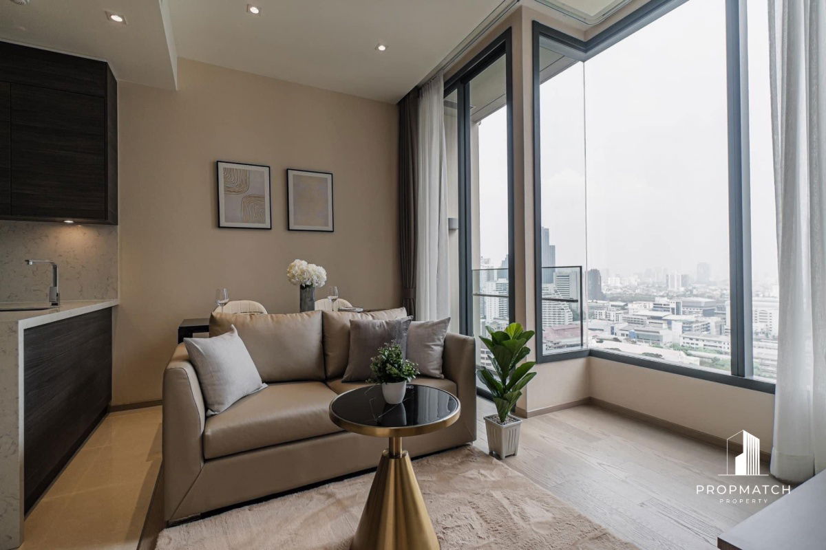 รูป ✨Flash Deal ✨ THE ESSE ASOKE ( 1Bed 1Bath 45 SQM.) แต่งครบพร้อมอยู่ !! เพียง 45,000 บาทต่อเดือน Tel.0981315848 @propmatch - รูปที่ 1/16