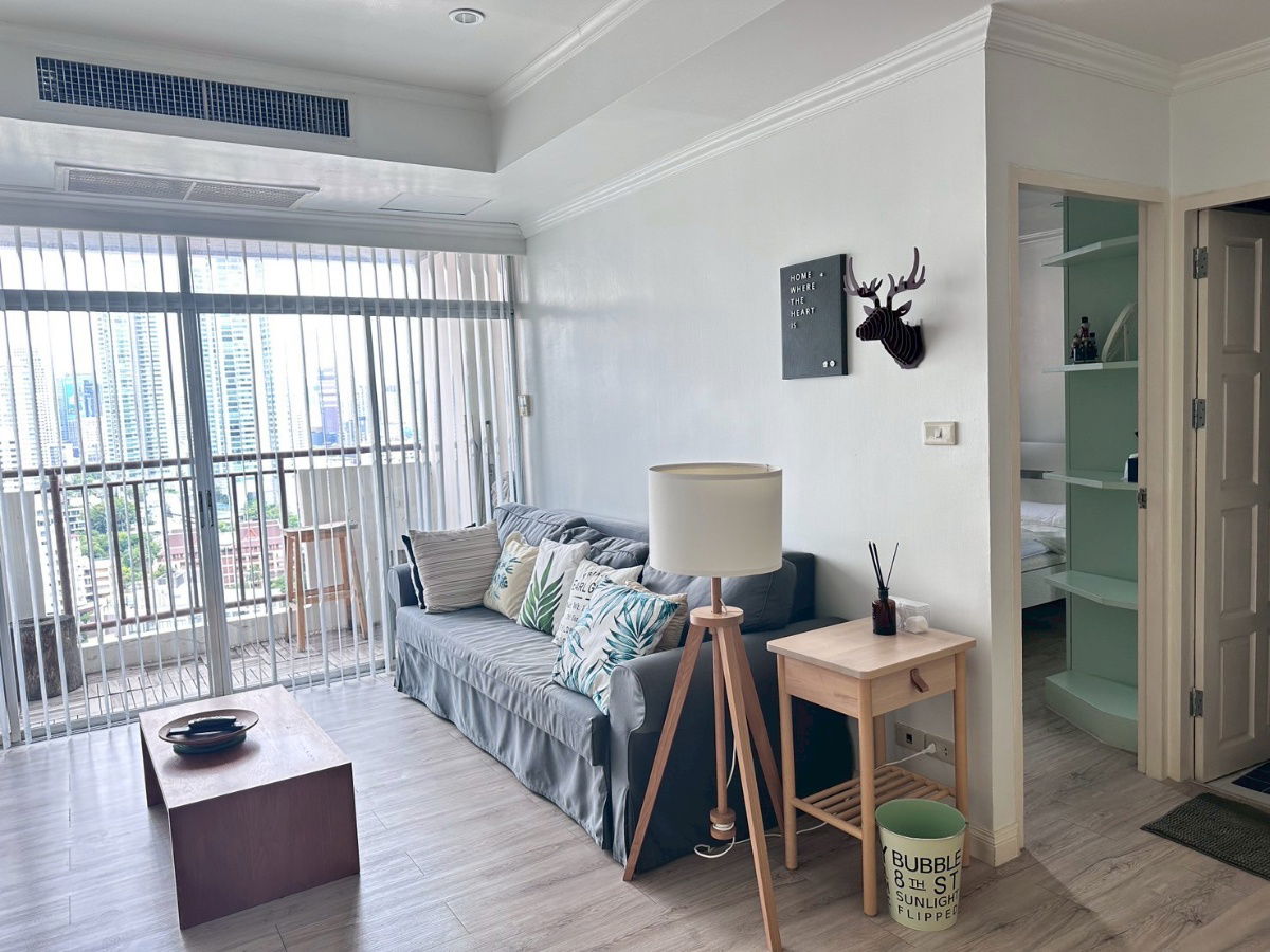 picture Condo for rent: (inner Bangkok view), 57 sq m, 1 bedroom, 1 bathroom, near MRT - 17/32