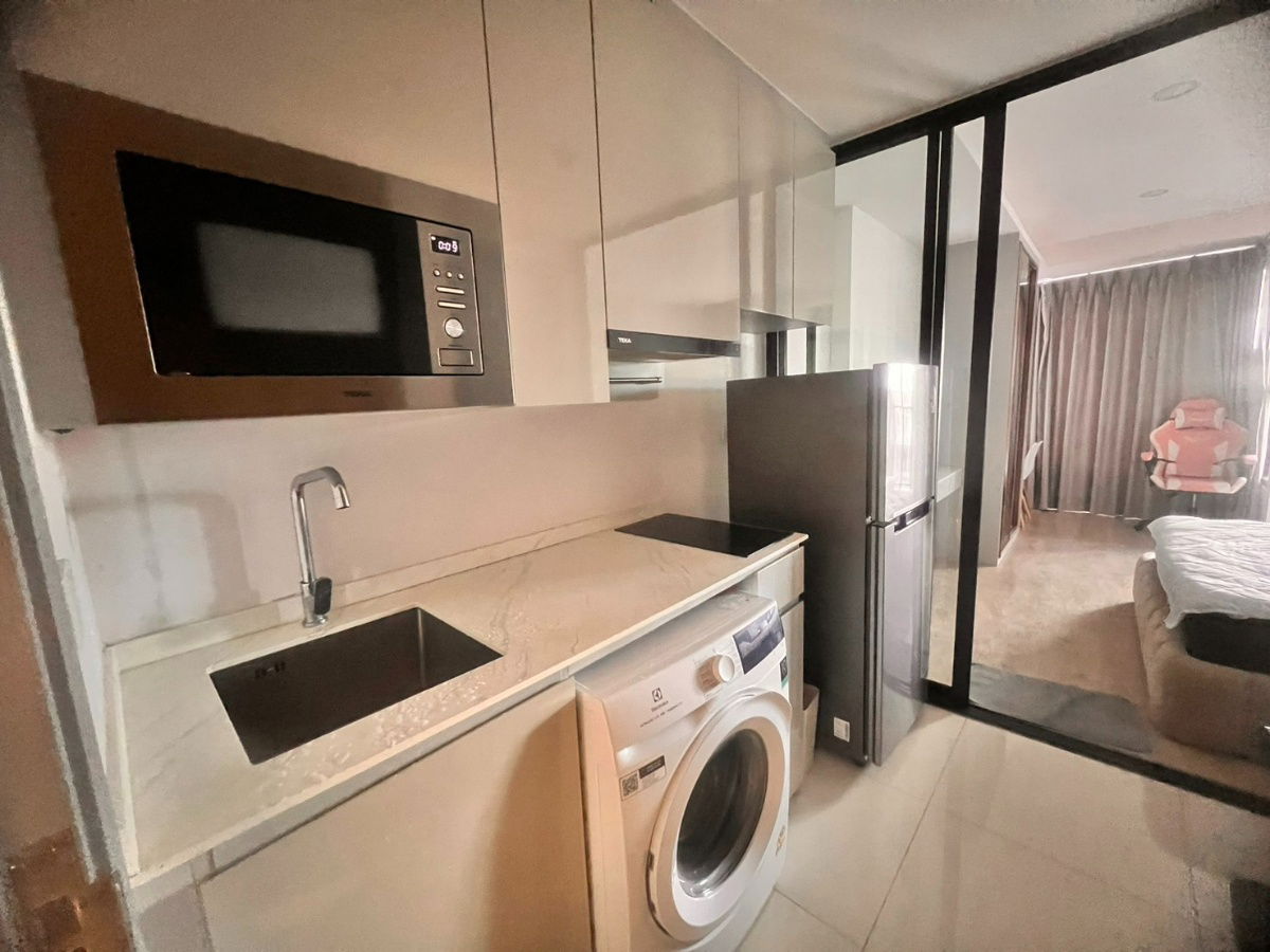 picture ✨ Ready to move in! SOHO BANGKOK Ratchada Condo, 1 bedroom, 26 sq m, 8th floor, only 19,000 baht 🏡💖 - 5/7