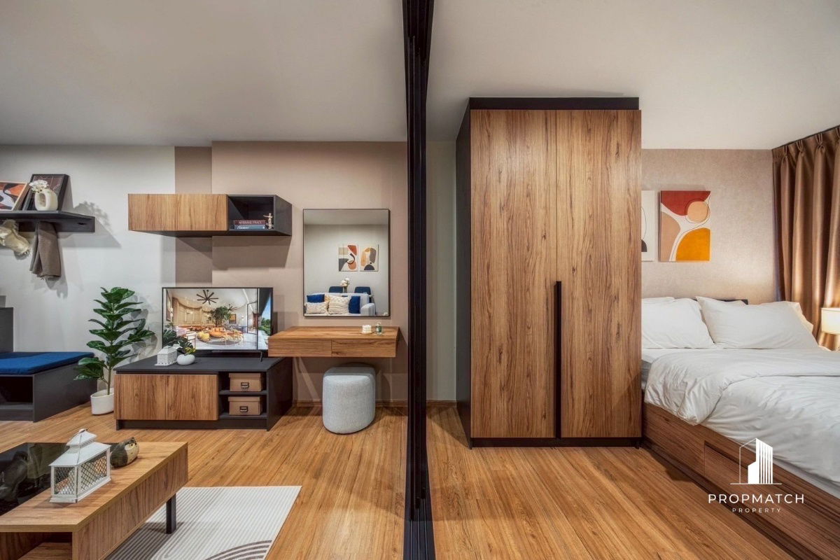 รูป ✨Flash Deal ✨The Line Vibe  ( 1Bed 1Bath 32SQM.) แต่งครบพร้อมอยู่ !! เพียง 17,999บาทต่อเดือน Tel.0981315848 @propmatch - รูปที่ 10/11