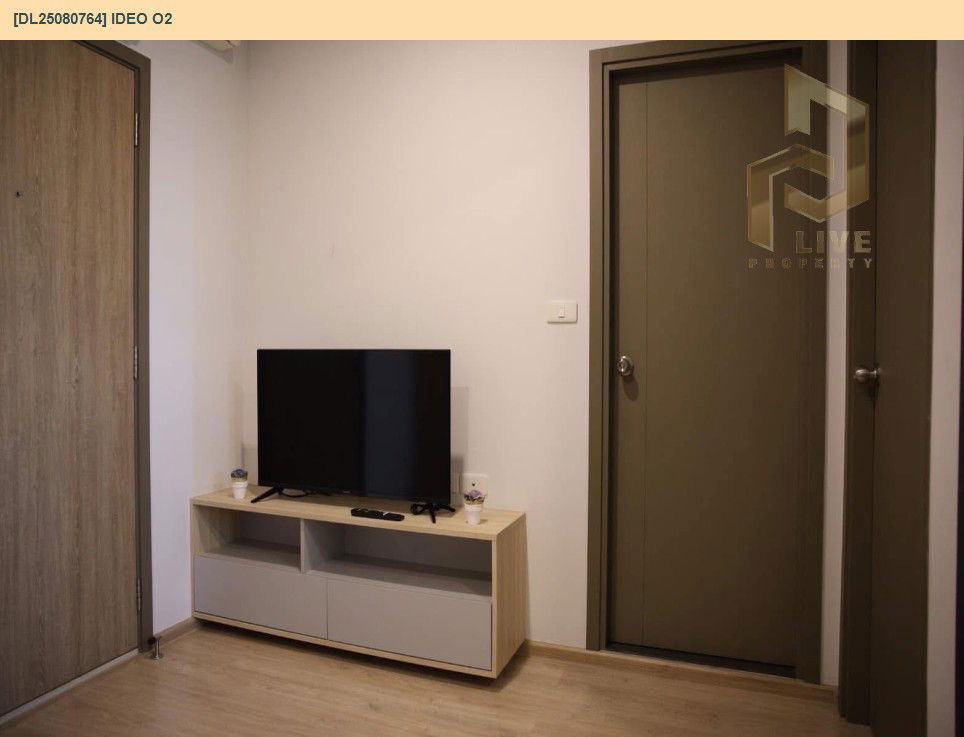 รูป DL25080764 ให้เช่าคอนโด ไอดีโอ โอทู (IDEO O2) ใกล้ BTS บางนา พร้อมเข้าอยู่ โทรด่วน 0638692663 LineID @655ebbvc - รูปที่ 6/21