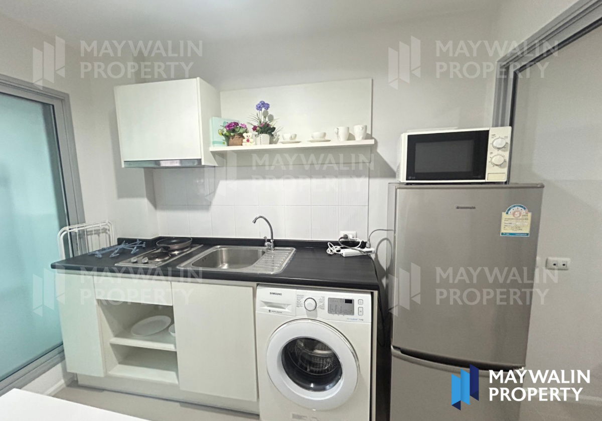 picture For Rent Aspire Rama 9 🚇 Next MRT Rama 9 | 1 Bedroom 32 Sq.m.| 15,000 Bath 📲 Line ID: Junesone520 - 7/8