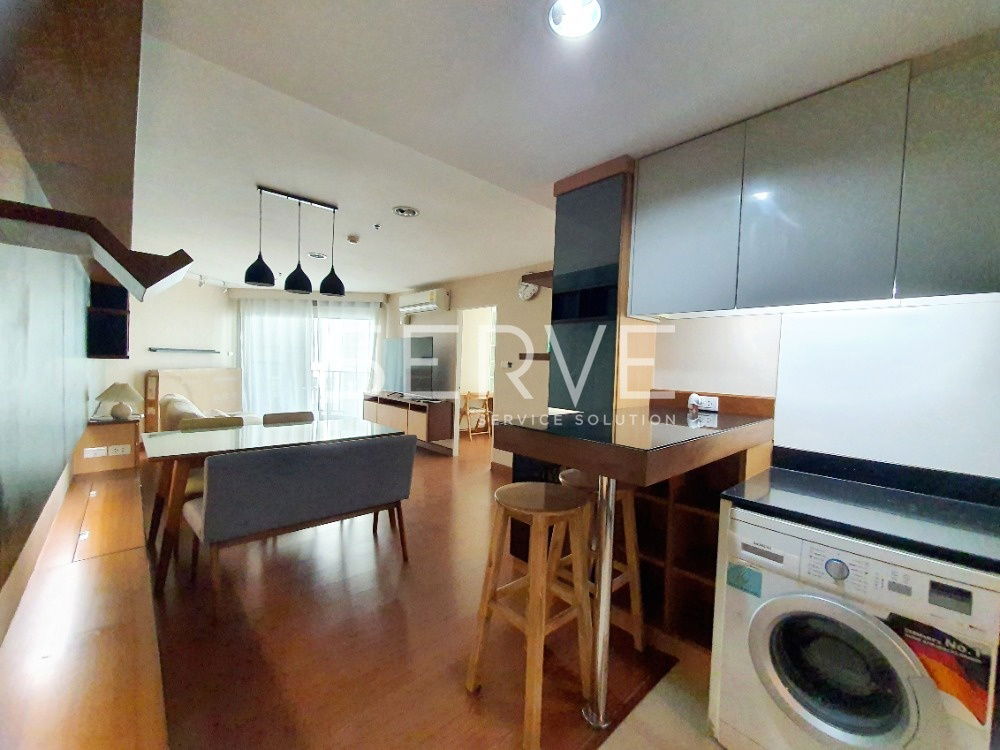 picture 2 Beds with Bathtub Large Room Fully furnished Good Location Close to MRT Phra Ram 9  500 m. and CentralPlaza @ Belle Grand Rama 9 - 10/10