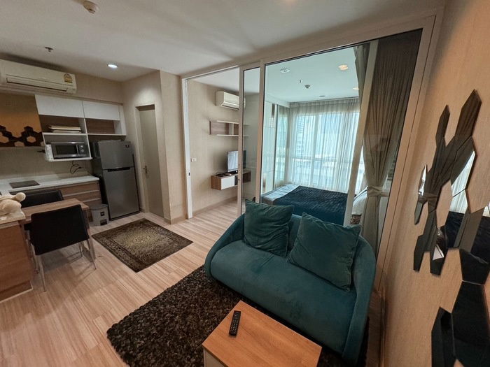 รูป 💥💥เช่าห้องสวยพร้อมอยู่!! คอนโด The Hotel Serviced Condo 1Bed 33.25 ตร.ม.ชั้น 6 ติด MRT บางกระสอ สนใจ LINE: @atfirm💥💥 - รูปที่ 4/22