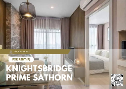 ให้เช่า 📍 Knightsbridge Prime Sathorn 📍 เฟอร์นิเจอร์ และ เครื่องใช้ไฟฟ้าครบ ใกล้ BTS ช่องนนทรี
