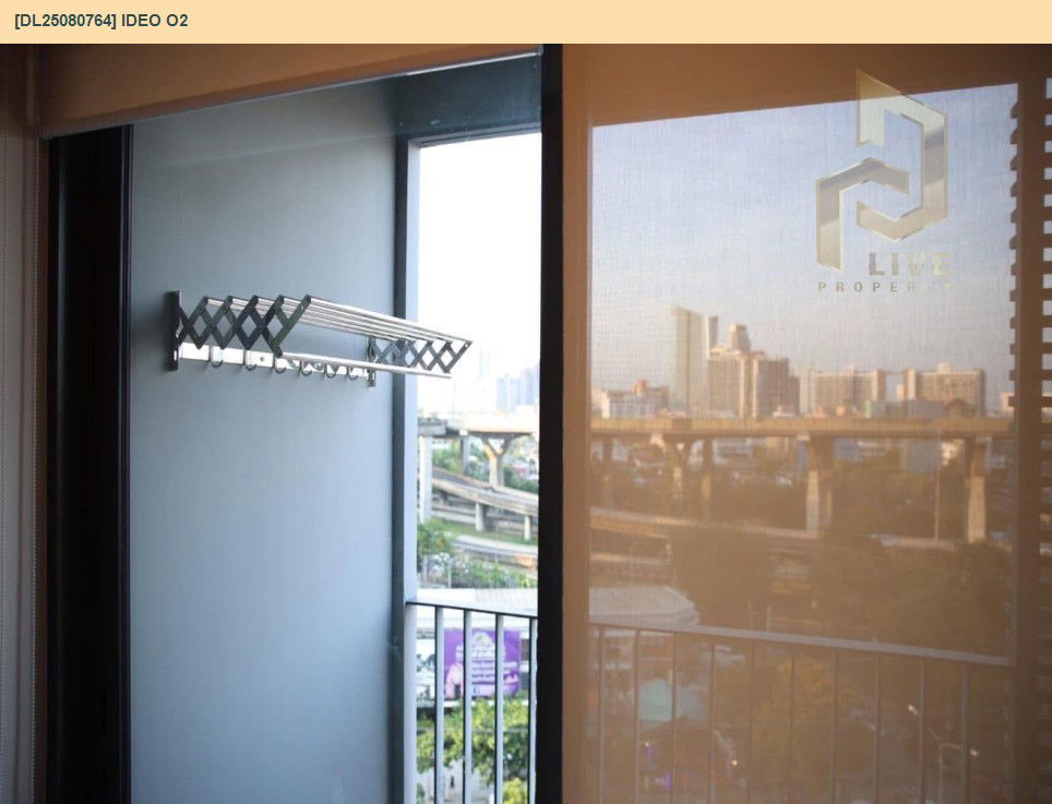 รูป DL25080764 ให้เช่าคอนโด ไอดีโอ โอทู (IDEO O2) ใกล้ BTS บางนา พร้อมเข้าอยู่ โทรด่วน 0638692663 LineID @655ebbvc - รูปที่ 15/21