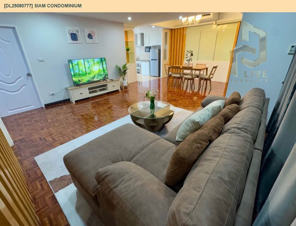 รูป DL25080777 ให้เช่าคอนโด สยาม คอนโดมิเนียม (Siam Condominium) ใกล้ - พร้อมเข้าอยู่ โทรด่วน 0638692663 LineID @534wlwof - รูปที่ 7/10