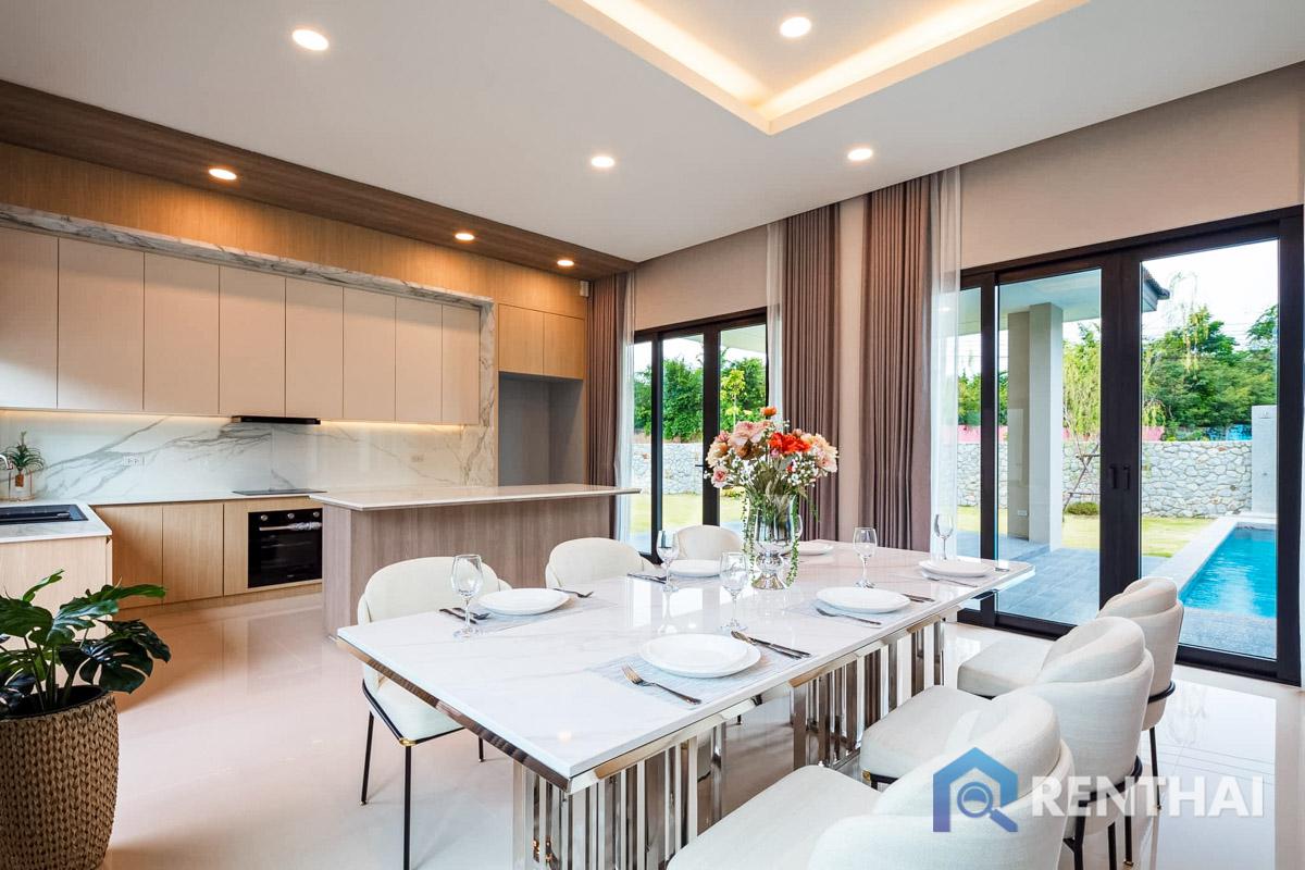 รูป วิลล่าสระว่ายน้ำ 3 ห้องนอน 4 ห้องน้ำ พร้อมสระว่ายน้ำในพัทยา - รูปที่ 23/25