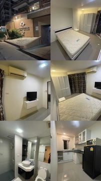UK01-396 ให้เช่าคอนโดคอลเลจวิวคอนโด 2 : ขนาด 32.88 ตร.ม. 1 ห้องนอน 1 ห้องน้ำ 1 ห้องครัว และพื้นที่นั่งเล่น ชั้น 5  ค่าเช่า 5,500 บาท/เดือน