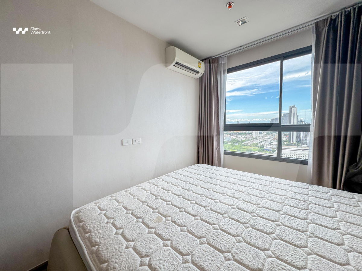 รูป 🔥ให้เช่า ห้องพร้อมอยู่🔥IDEO Sukhumvit 93 2ห้องนอน/2ห้องน้ำ 53sqm ชั้น36 ตกแต่งสวยพร้อมอยู่ Fully Furnished ใกล้ BTS บางจาก - รูปที่ 22/37