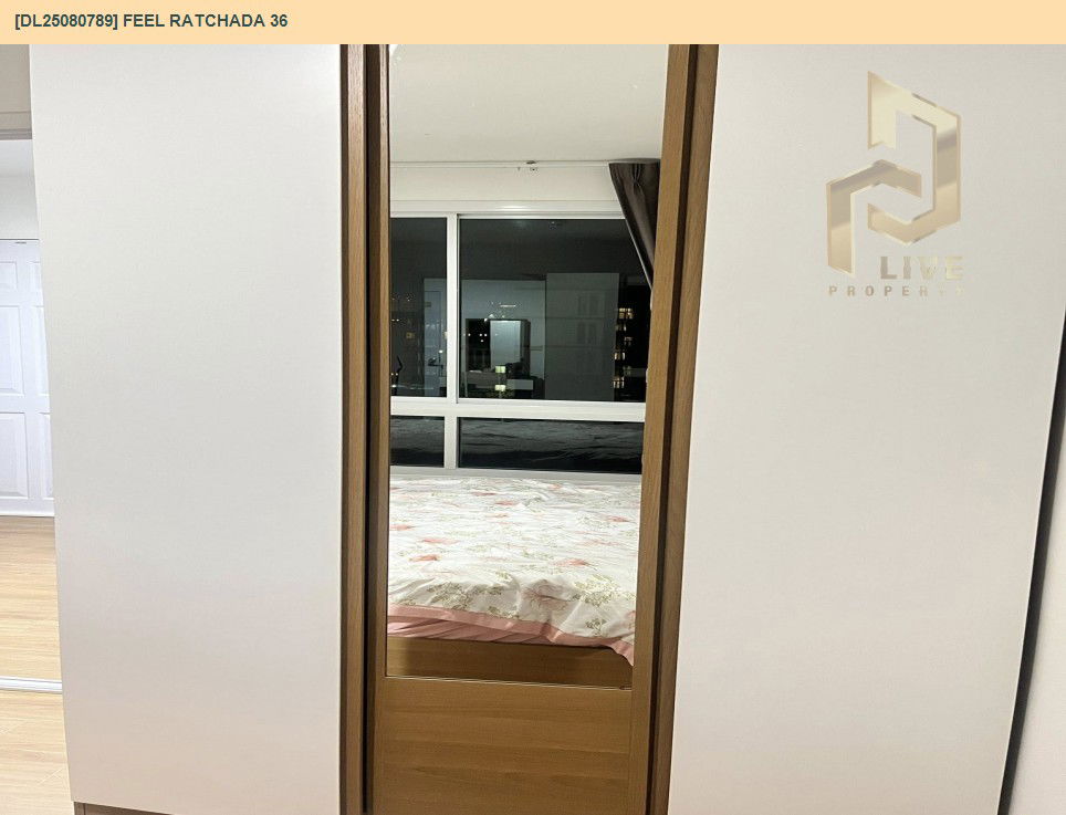 picture DL25080789 Condo for rent, Feel Ratchada 36 near MRT ลาดพร้าว, ready to move in, call urgently 0656133286 LineID @534wlwof - 6/11