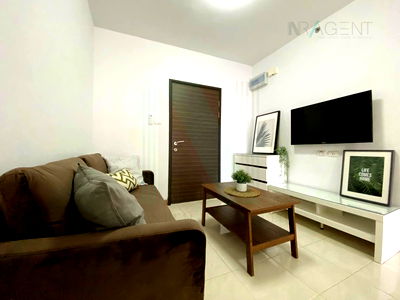 Condos for rent MRT Nonthaburi Civic Center : For Rent Condo SUPALAI PARK KHAERAI-NGAMWONGWAN Building 1, Floor 10,1 bed room, Room size 45.00 sqm