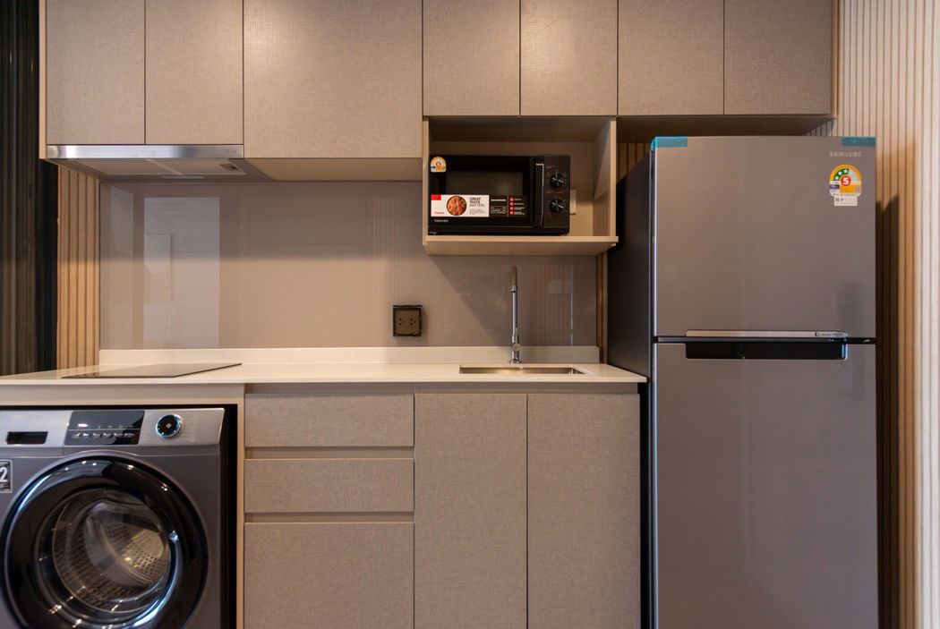 picture Call : 096-256-5559 Luxury Condo The Crown Residences @MRT Lumphini Station 1 Bedroom New Room, Fully furnished - 7/14