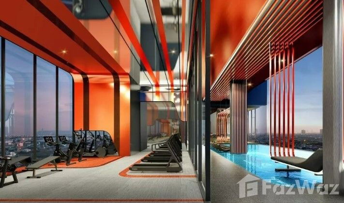 picture Down payment sale Origin Plug & Play Srinakarin, 1 BEDROOM, 22.20 sq m. garden view, almost next to the corner, no sunlight, very private - 4/5