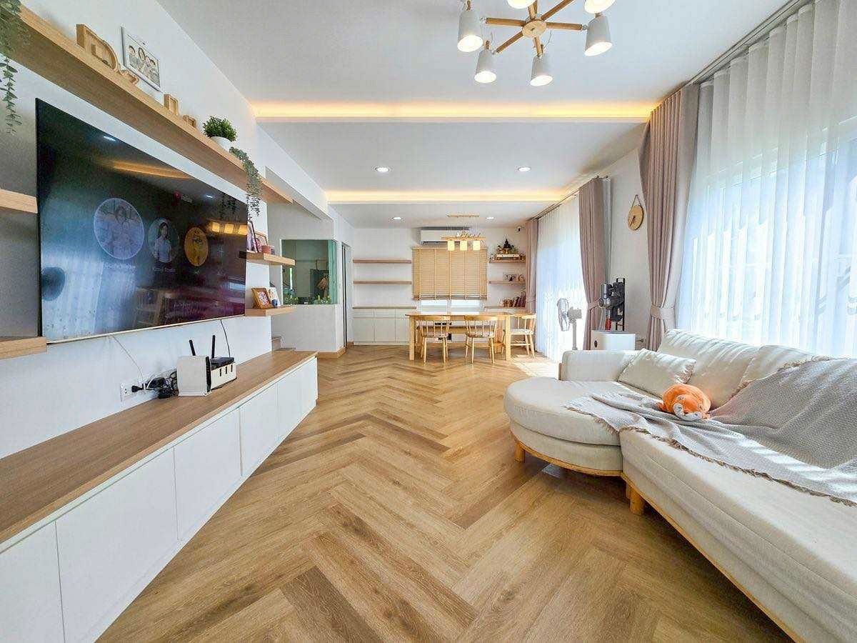 รูป 🏡 ให้เช่าบ้าน Villaggio 2 ศรีนครินทร์-บางนา ตกแต่งสไตล์โฮมมี่ พร้อมเข้าอยู่ บ้านหลังมุมเป็นส่วนตัว - รูปที่ 6/28
