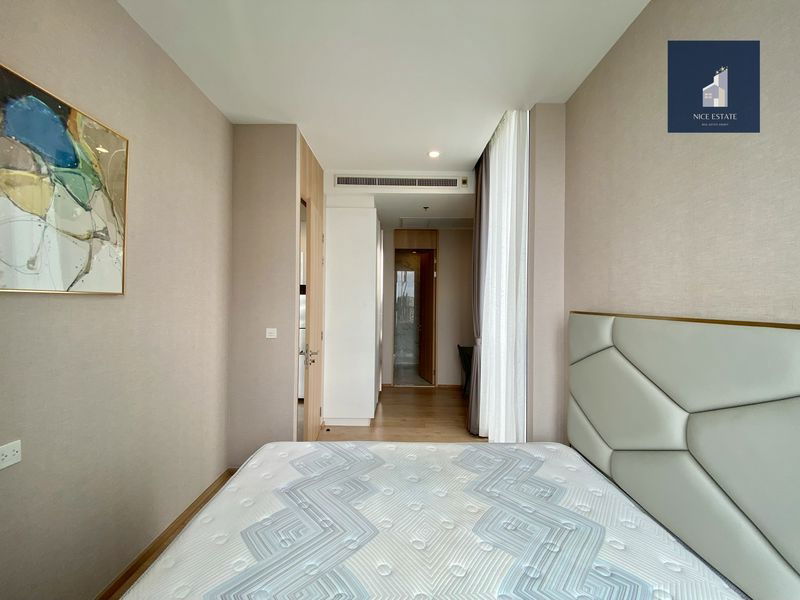 รูป Noble BE19 BTS Asoke 1Bed 1Bath Corner unit with King Bed Take City View - รูปที่ 6/11